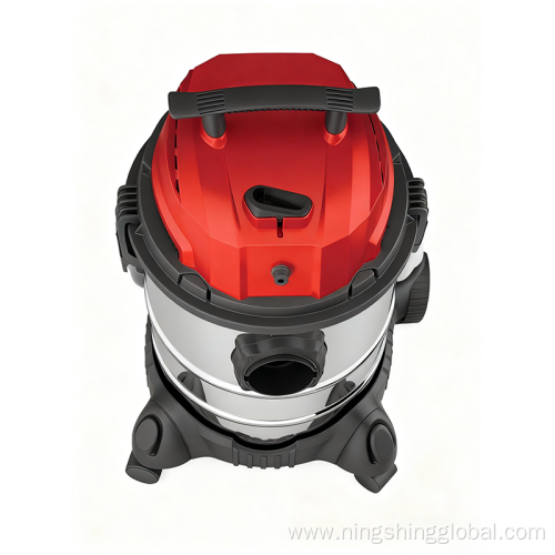 Powerful Electric Wet/Dry Drum Vacuum with Shampoo Function for Deep Outdoor Cleaning